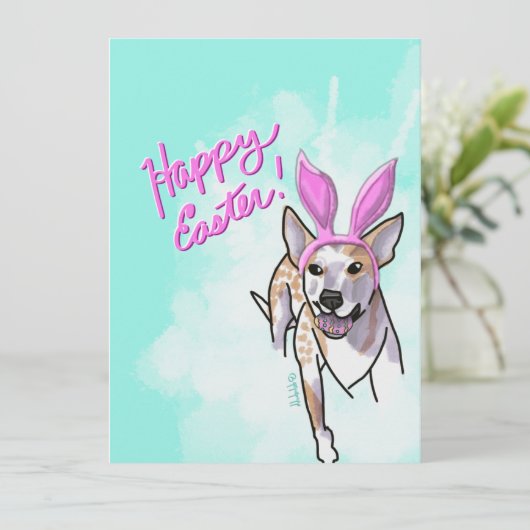 Osterkarte (Stehend Vorderseite)