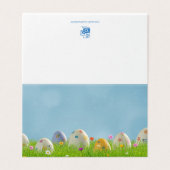 Osterkarte (Außenseite Aufgefaltet)