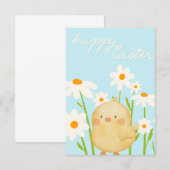 Osterkarte Begleitkarte (Vorne/Hinten)