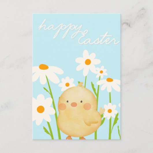 Osterkarte Begleitkarte (Vorderseite)