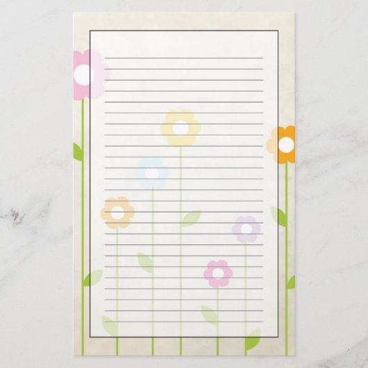 Osterkarte Briefpapier (Vorderseite)