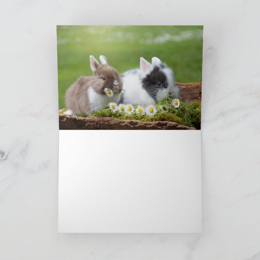 Osterkarte Dankeskarte (Innenseite)