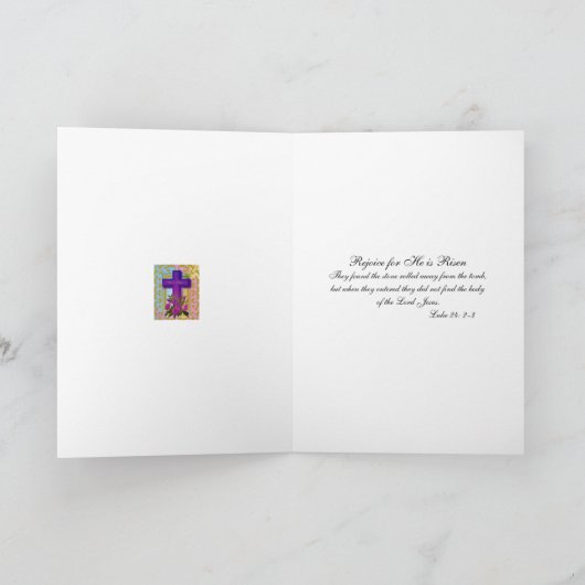 Osterkarte Dankeskarte (Innenseite)