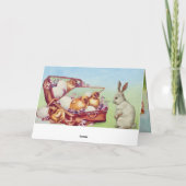 Osterkarte Dankeskarte (Rückseite)