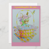 Osterkarte der Großtochter Dankeskarte (Vorne/Hinten)