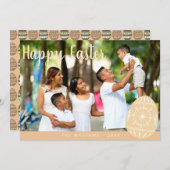 Osterkarte erstellen - Foto hinzufügen Feiertagskarte (Vorne/Hinten)