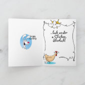 Osterkarte Feiertagskarte (Innenseite)