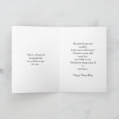 Osterkarte Feiertagskarte (Innenseite)