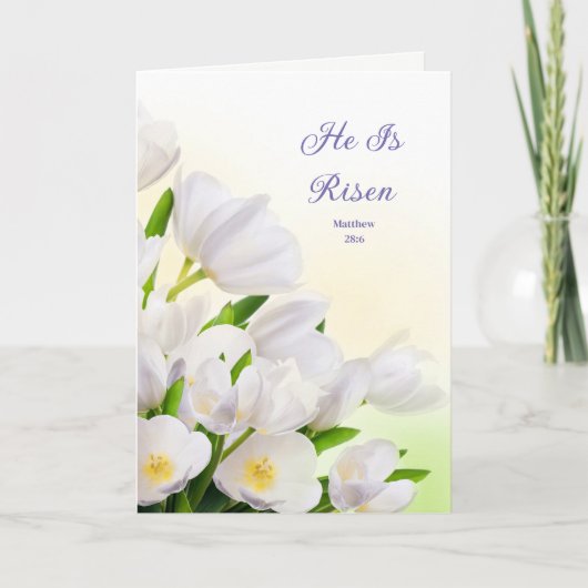 Osterkarte Feiertagskarte (Vorderseite)