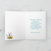 Osterkarte Feiertagskarte (Innenseite)