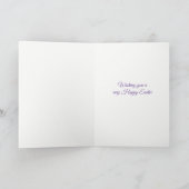 Osterkarte Feiertagskarte (Innenseite)