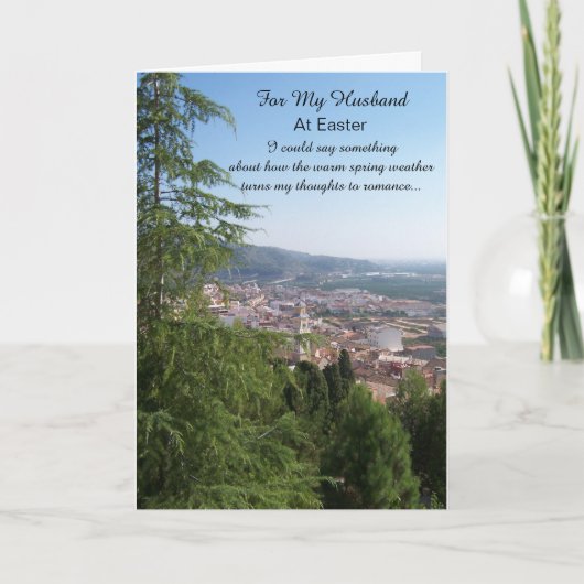 Osterkarte Feiertagskarte (Vorderseite)