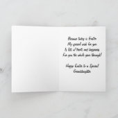 Osterkarte Feiertagskarte (Innenseite)