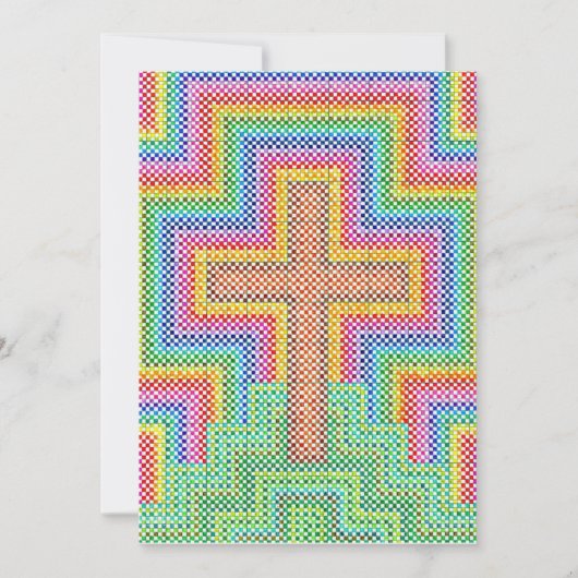 Osterkarte Feiertagskarte (Vorderseite)