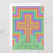 Osterkarte Feiertagskarte (Vorne/Hinten)