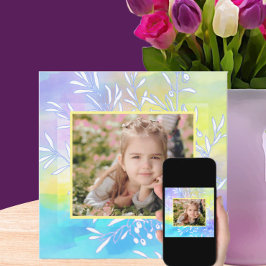 Osterkarte für Aquarellbilder Feiertagskarte