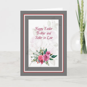 Osterkarte für Bruder und Schwester des Rechts Karte