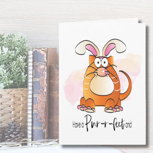 Osterkarte für den Katzensprung Karte