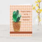 Osterkarte für den Mann mit Pflanze Karte (Gelbe Blume)