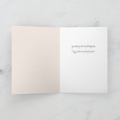 Osterkarte für Hasen und Hühner Karte (Innenseite)