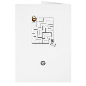 Osterkarte für Kinder (Hinten)