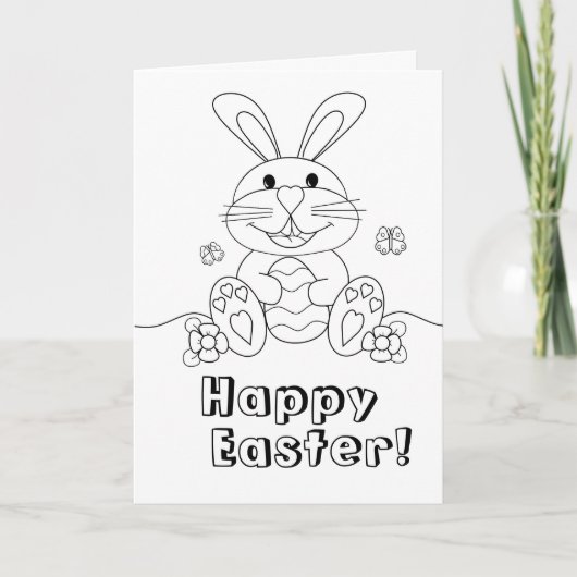 Osterkarte für Kinder Feiertagskarte (Vorderseite)