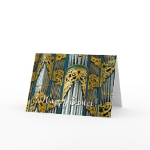 Osterkarte - Grote Kerk, Breda, Niederlande