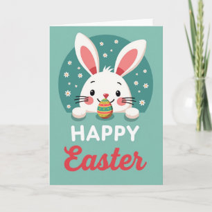 Osterkarte 'Häschen Frohe Ostern' Karte