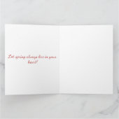 Osterkarte in sanften Pastellfarben Karte (Innenseite)