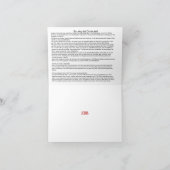 Osterkarte mit Gospelnachricht Feiertagskarte (Innenseite)