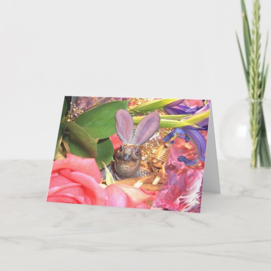 Osterkarte mit Koopa der Turtle Feiertagskarte (Vorderseite)