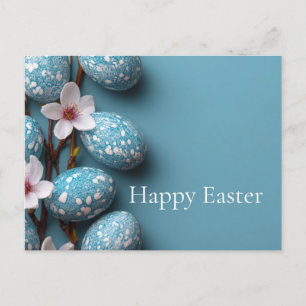 Osterkarte mit Ostereiern Postkarte