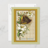 Osterkarte mit Vintager Illustration Feiertagspostkarte (Vorne/Hinten)