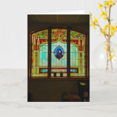 Osterkarte "Mutter im Glas" Karte (Gelbe Blume)