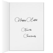 Osterkarte - Niedliches Entlüften (Innen (Rechts))