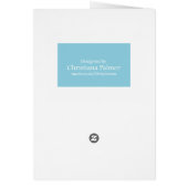 Osterkarte - Niedliches Entlüften (Hinten)