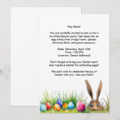 Osterkarte Party Einladung (Vorne/Hinten)