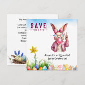 Osterkarte Party Einladung (Vorne/Hinten)