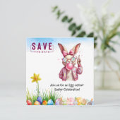 Osterkarte Party Einladung (Stehend Vorderseite)