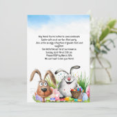 Osterkarte Party Einladung (Stehend Vorderseite)