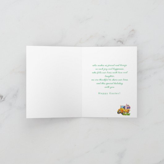 Osterkarte Sondergrandson Feiertagskarte (Innenseite)