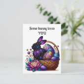 Osterkarte strahlend schönes Design Feiertagskarte (Stehend Vorderseite)