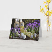 Osterkarte zu diesem besonderen Zeitpunkt Karte (Gelbe Blume)