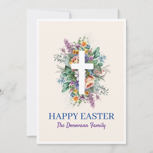 Osterkarten Einladung (Vorderseite)