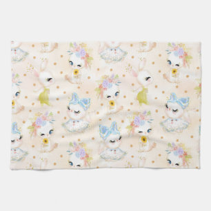 Osterkarten Geschirrtuch