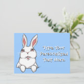 Osterkarten Party Einladungen Ostern Personalisier (Stehend Vorderseite)