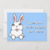 Osterkarten Party Einladungen Ostern Personalisier (Vorderseite)