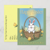 Osterkarten Party Einladungen Ostern Personalisier (Vorne/Hinten)