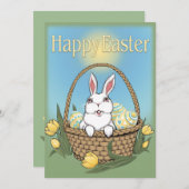 Osterkarten Party Einladungen Ostern Personalisier (Vorne/Hinten)