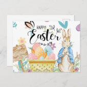 Osterkarten Postkarte (Vorne/Hinten)